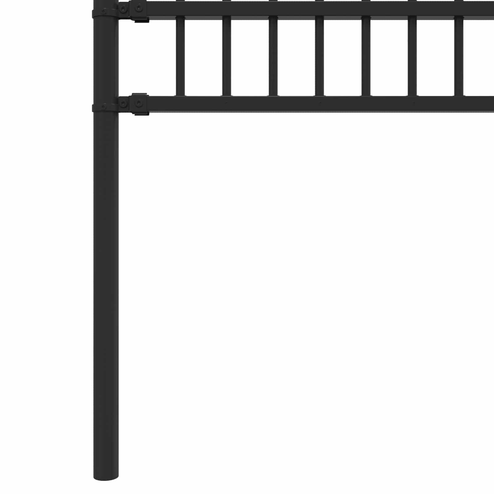Spike Ring Hek Zwart 200 x 130 cm Gepoedercoat staal