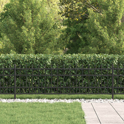 Spike Ring Hek Zwart 200 x 130 cm Gepoedercoat staal