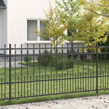 Spike Ring Hek Zwart 200 x 150 cm Gepoedercoat staal
