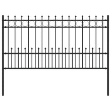 Spike Ring Hek Zwart 200 x 150 cm Gepoedercoat staal