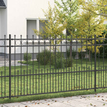 Spike Ring Hek Zwart 200 x 130 cm Gepoedercoat staal