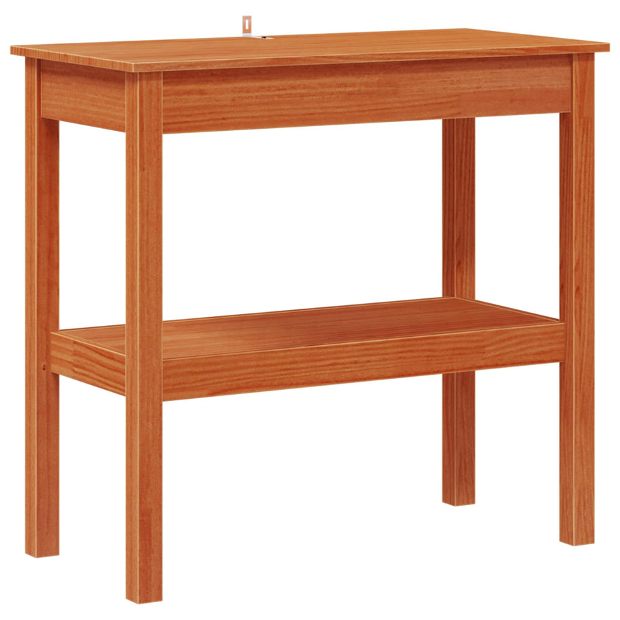 Wandtafel Waskleur Bruin 80 x 40 x 75 cm Massief grenenhout
