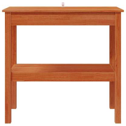 Wandtafel Waskleur Bruin 80 x 40 x 75 cm Massief grenenhout