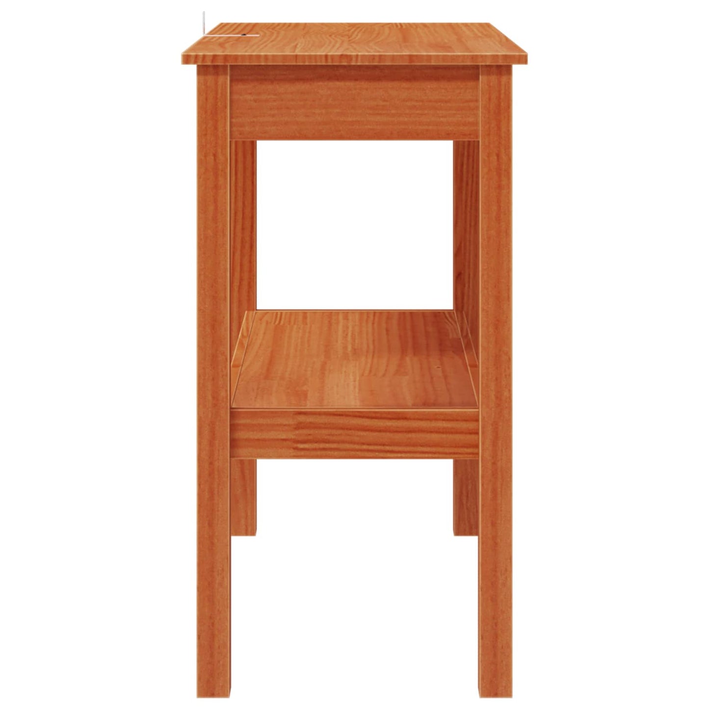 Wandtafel Waskleur Bruin 80 x 40 x 75 cm Massief grenenhout