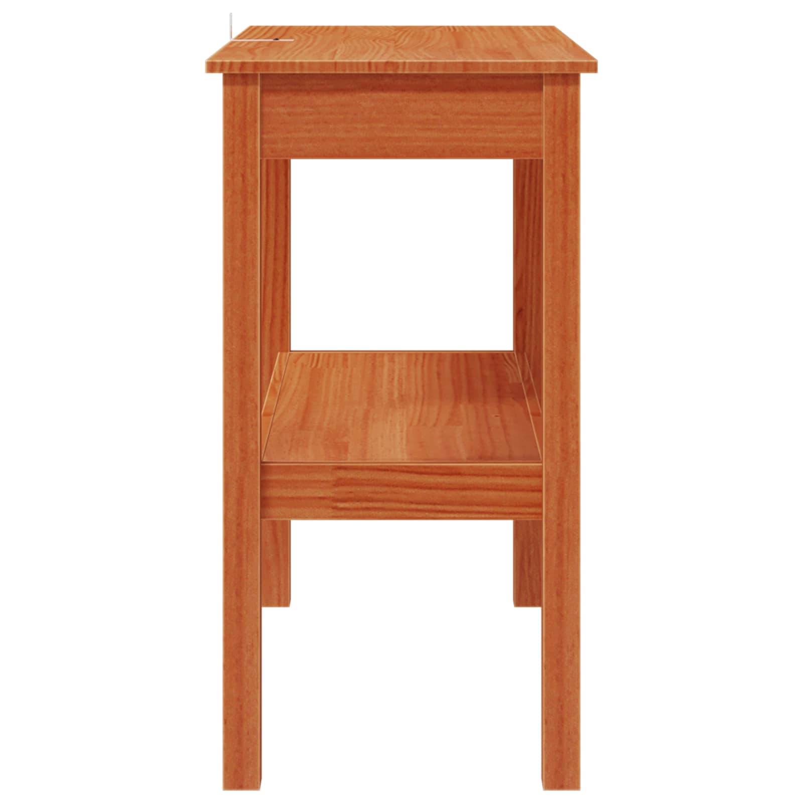 Wandtafel Waskleur Bruin 80 x 40 x 75 cm Massief grenenhout