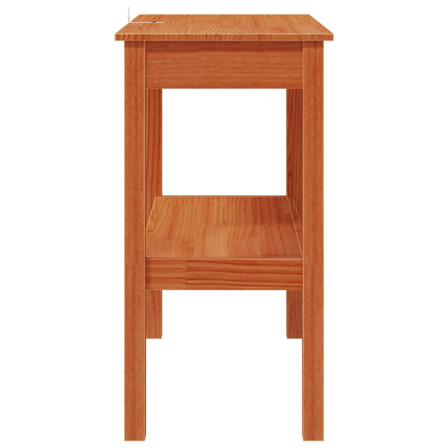Wandtafel Waskleur Bruin 80 x 40 x 75 cm Massief grenenhout