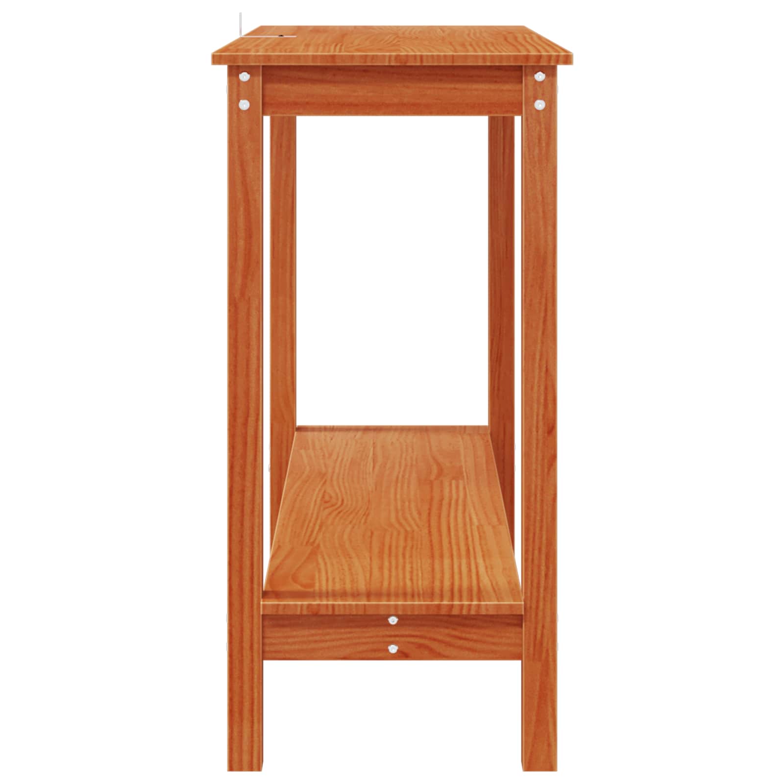 Wandtafel Waskleur Bruin 110 x 40 x 80 cm Massief grenenhout