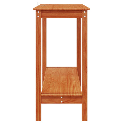 Wandtafel Waskleur Bruin 110 x 40 x 80 cm Massief grenenhout