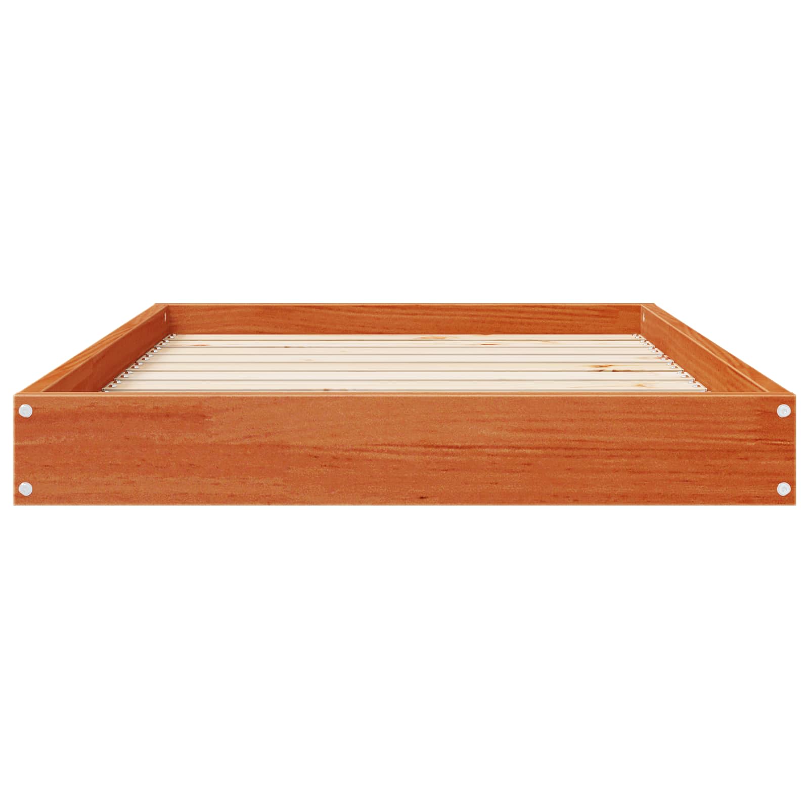Hondenbed Wasbruin 92 x 64 x 9 cm Massief Vurenhout