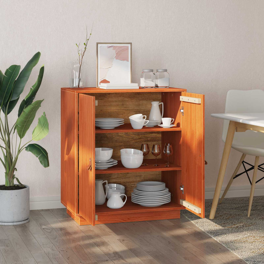 Dressoir Wasbruin 65,5 x 40 x 75 cm Massief grenenhout