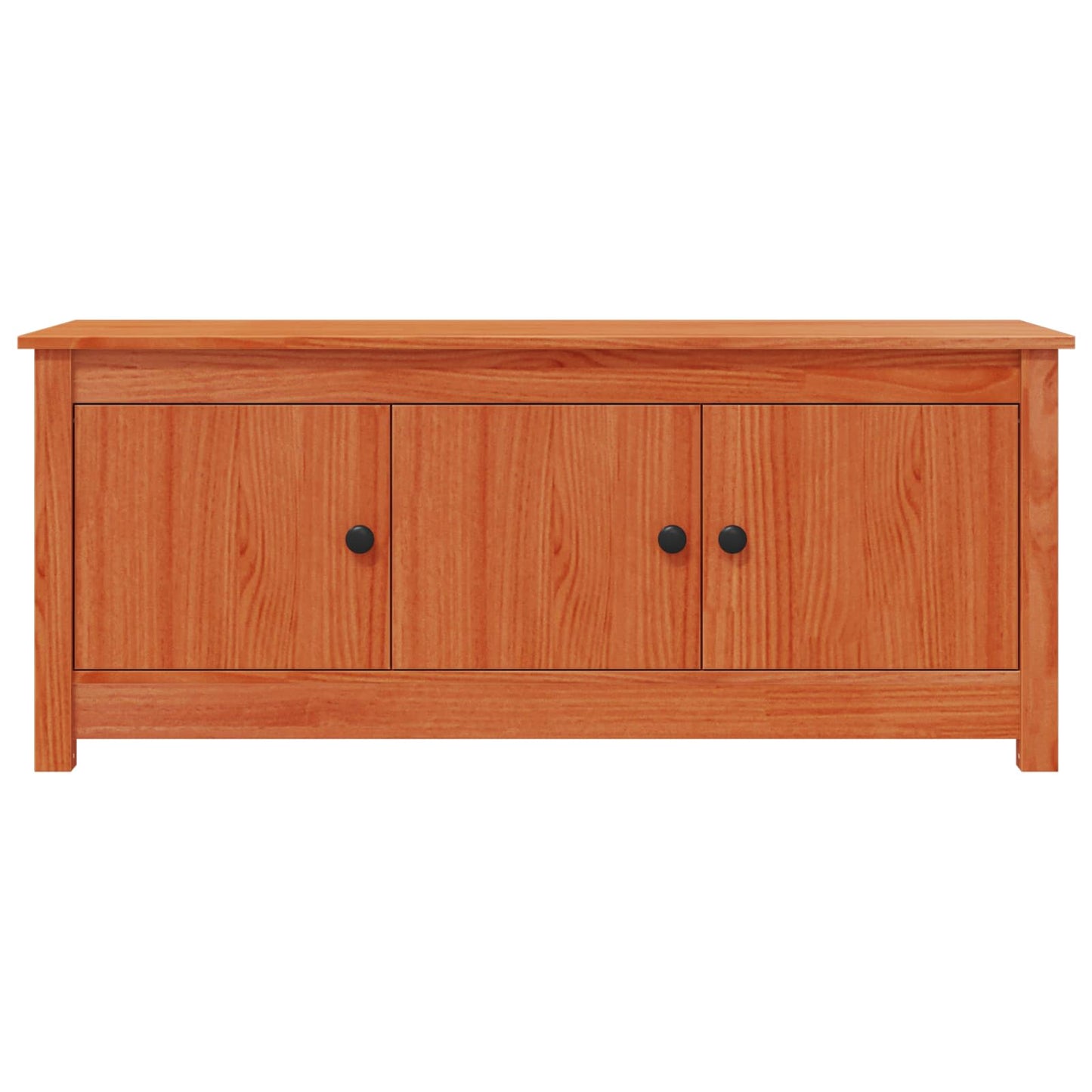 Schoenenkast Wasbruin 110 x 38 x 45,5 cm Massief grenenhout
