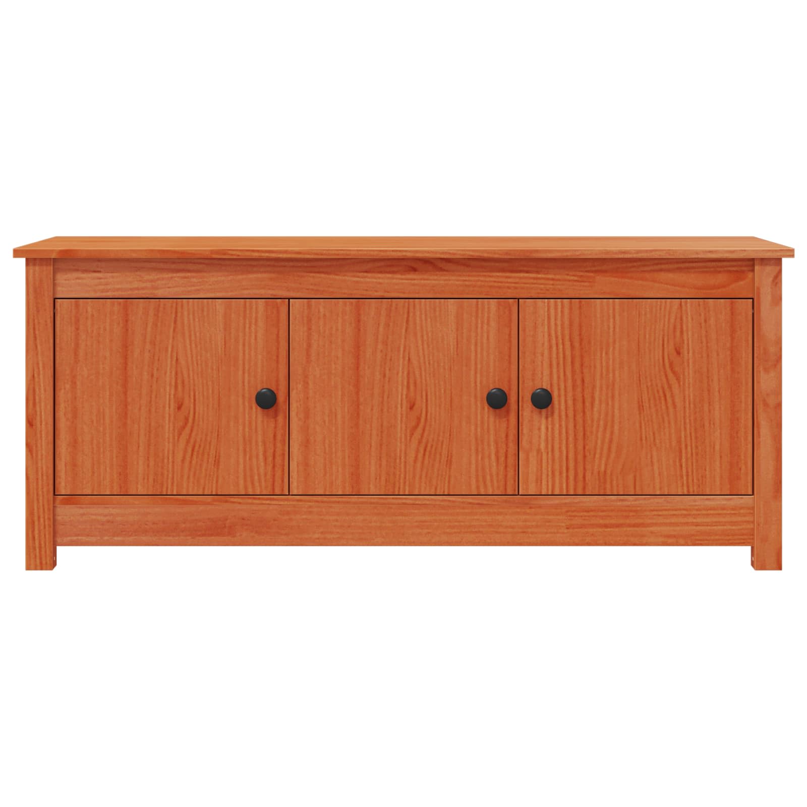 Schoenenkast Wasbruin 110 x 38 x 45,5 cm Massief grenenhout