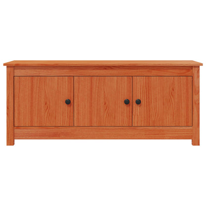 Schoenenkast Wasbruin 110 x 38 x 45,5 cm Massief grenenhout