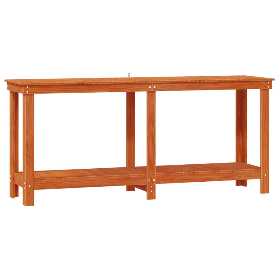Werkbank Waskleur Bruin 180 x 50 x 80 cm Massief grenenhout