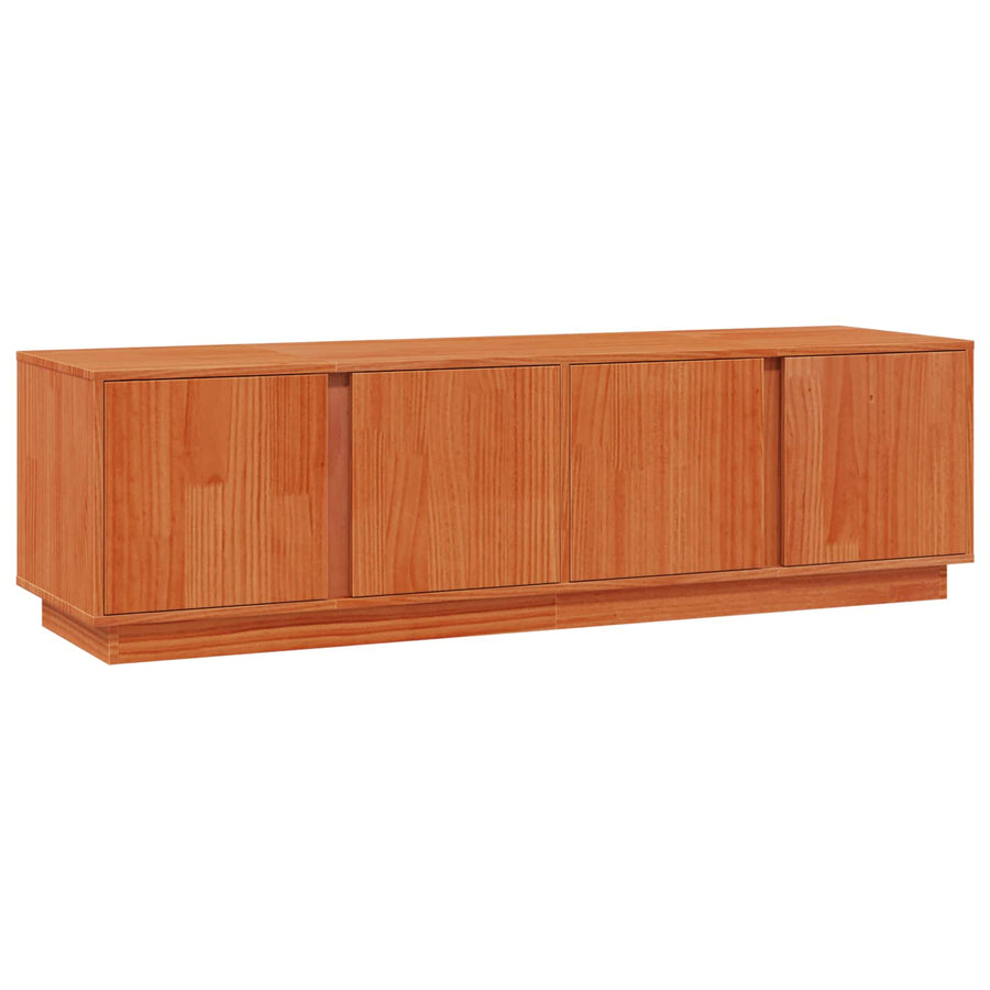 TV-kast Waskleur Bruin 140 x 40 x 40 cm Massief grenenhout