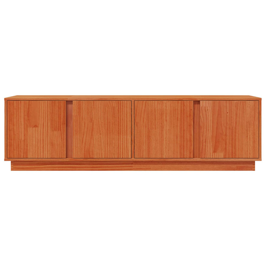 TV-kast Waskleur Bruin 140 x 40 x 40 cm Massief grenenhout
