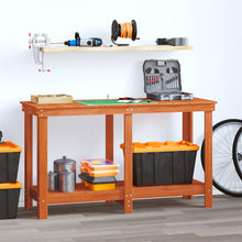 Werkbank Waskleur Bruin 140 x 50 x 80 cm Massief grenenhout