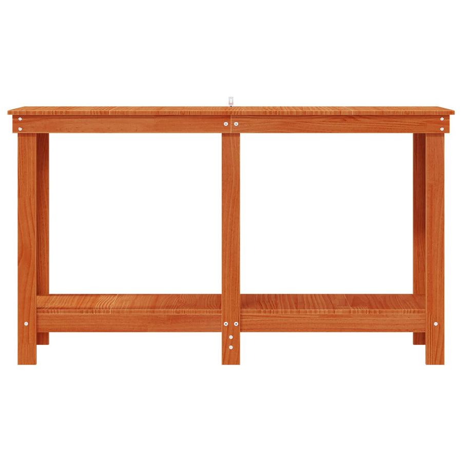 Werkbank Waskleur Bruin 140 x 50 x 80 cm Massief grenenhout