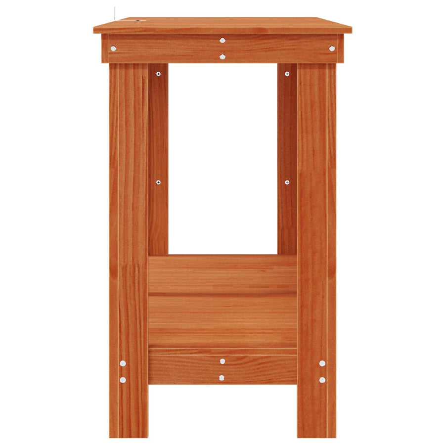 Werkbank Waskleur Bruin 140 x 50 x 80 cm Massief grenenhout