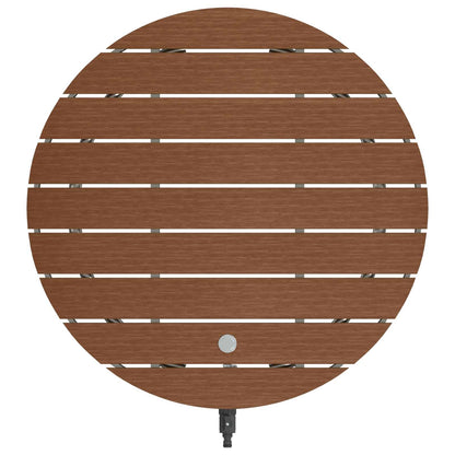 Tuin vloershower WPC en RVS 201 Bruin