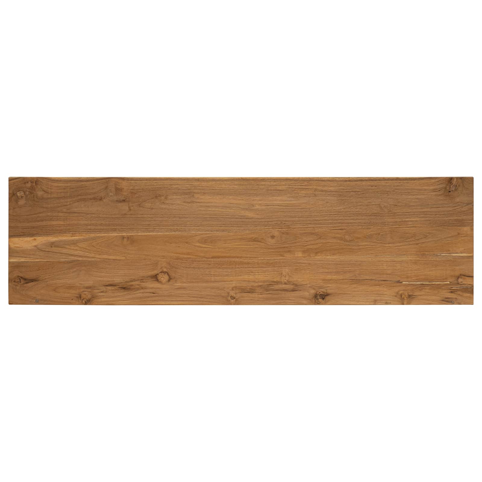 Tv-meubel 110 x 30 x 40 cm Naturel Massief Teakhout