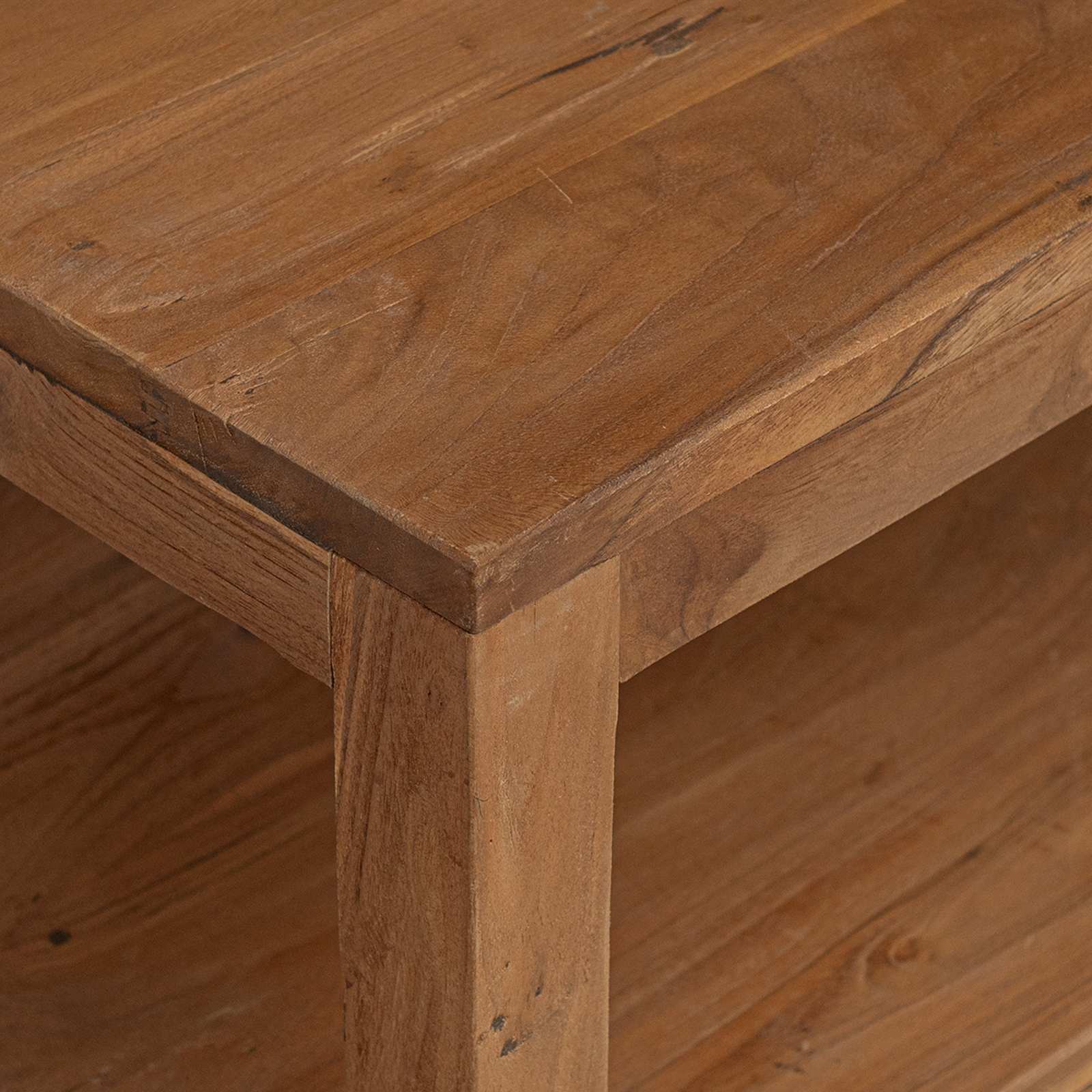 Salontafel Naturel 100 x 50 x 40 cm Massief Teakhout