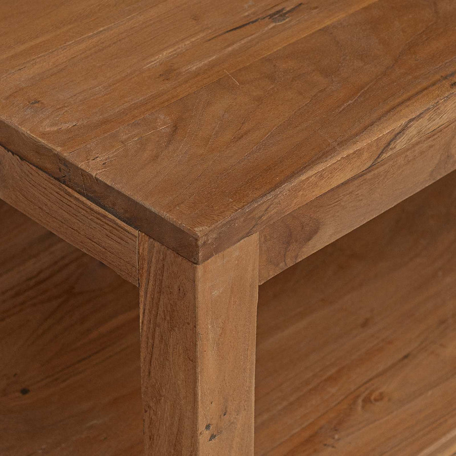 Salontafel Naturel 100 x 50 x 40 cm Massief Teakhout