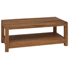 Salontafel 100x50x40 cm massief teakhout