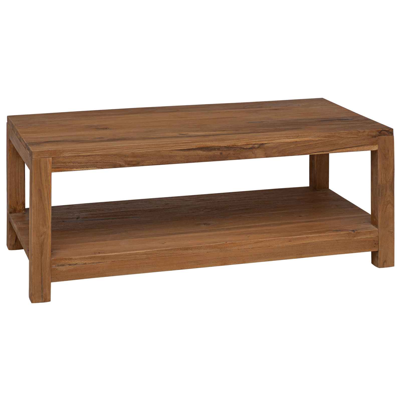 Salontafel Naturel 100 x 50 x 40 cm Massief Teakhout