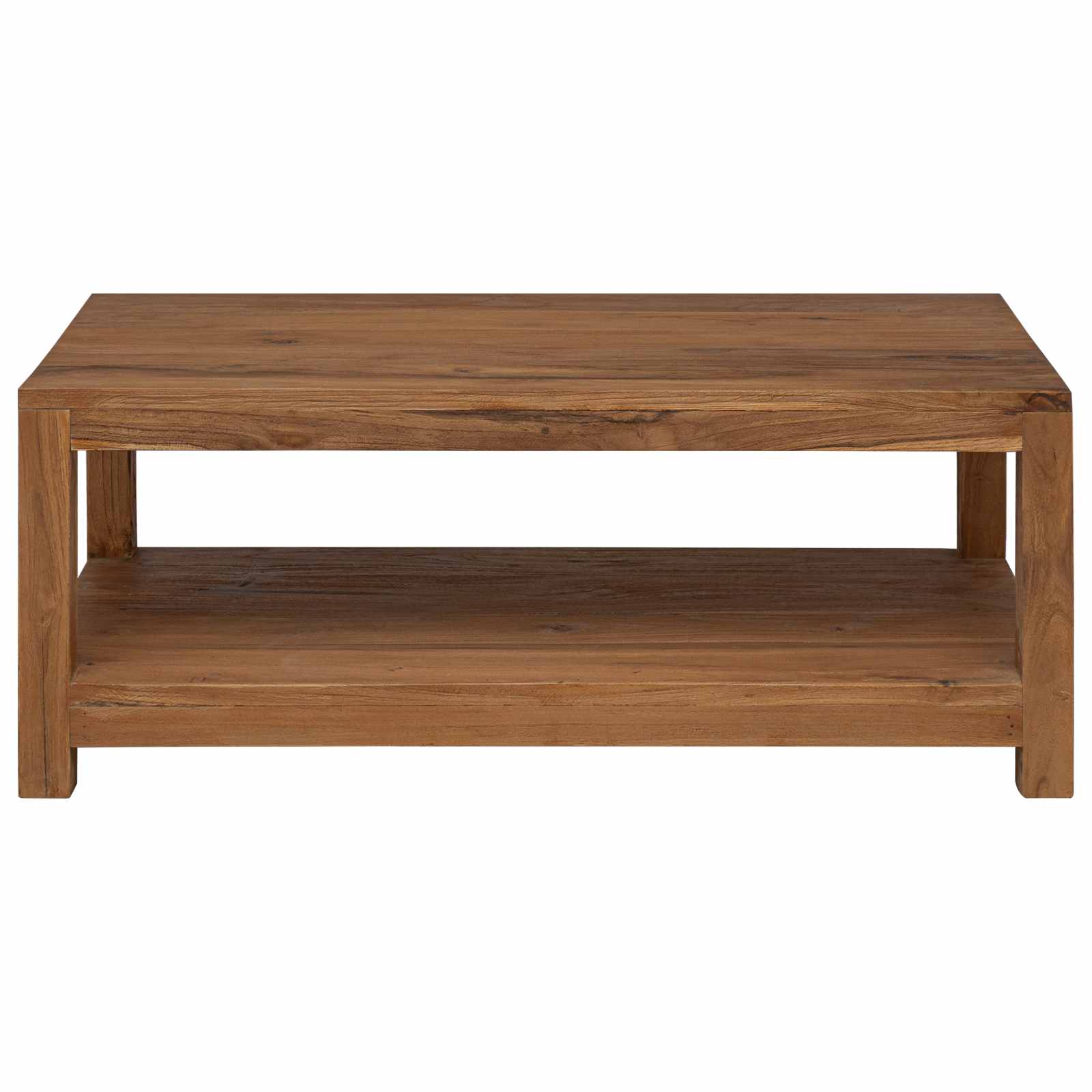 Salontafel Naturel 100 x 50 x 40 cm Massief Teakhout