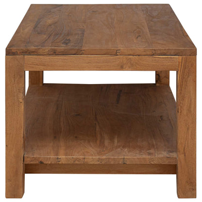 Salontafel Naturel 100 x 50 x 40 cm Massief Teakhout