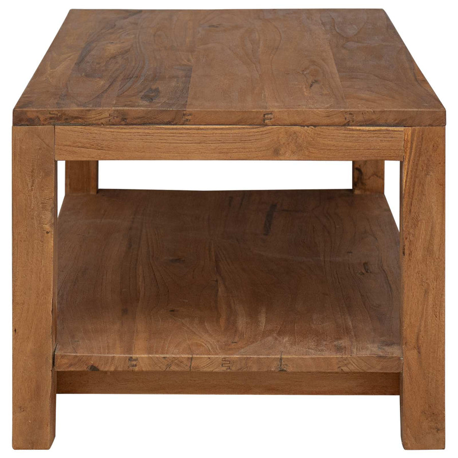 Salontafel Naturel 100 x 50 x 40 cm Massief Teakhout