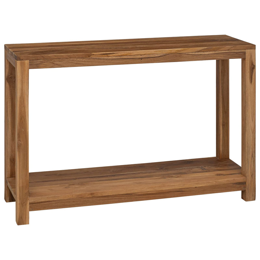 Wandtafel Naturel 110 x 35 x 75 cm Massief Teakhout