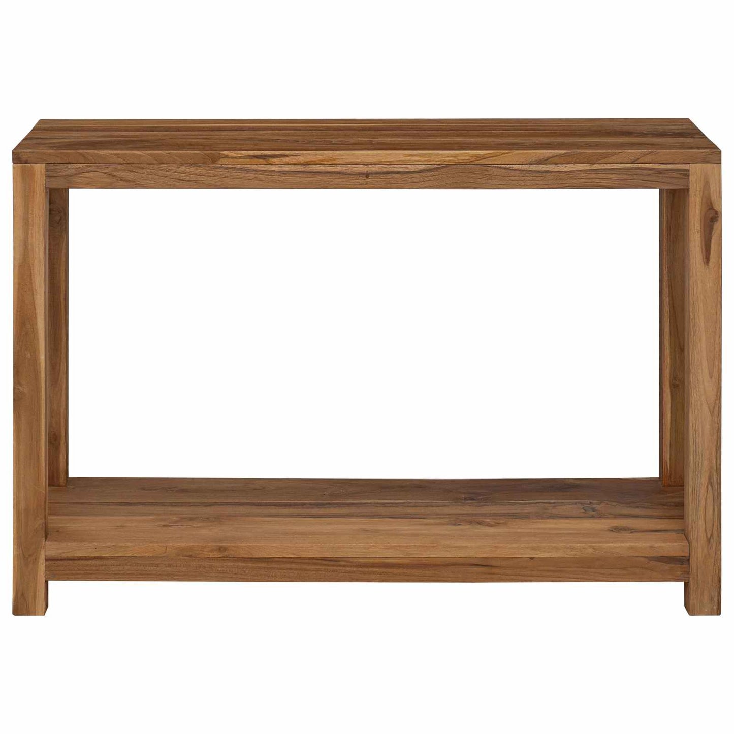 Wandtafel Naturel 110 x 35 x 75 cm Massief Teakhout