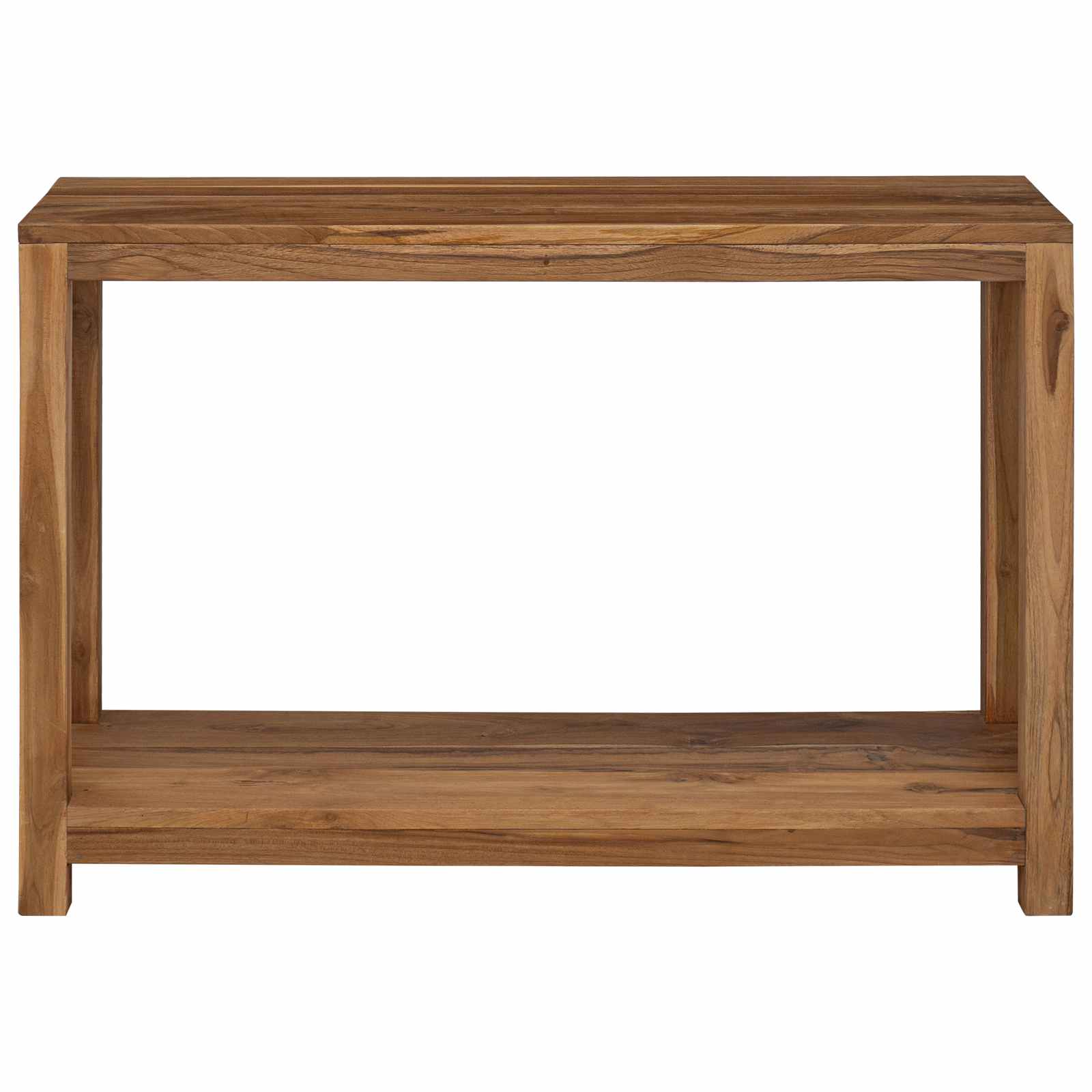Wandtafel Naturel 110 x 35 x 75 cm Massief Teakhout