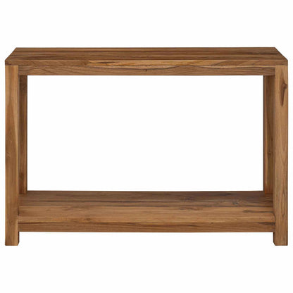 Wandtafel Naturel 110 x 35 x 75 cm Massief Teakhout