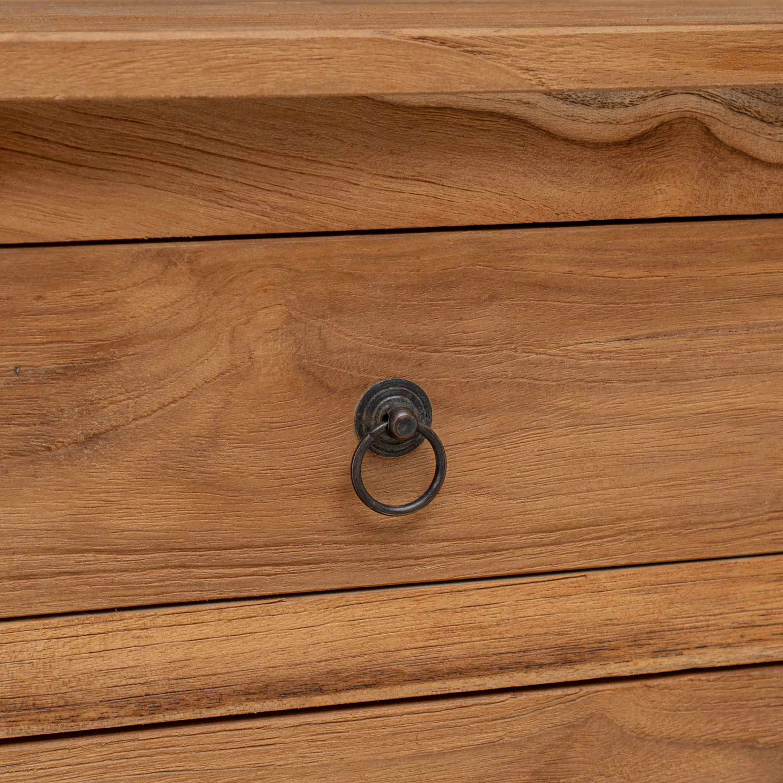 Dressoir Naturel 79 x 35 x 80 cm Massief Teakhout