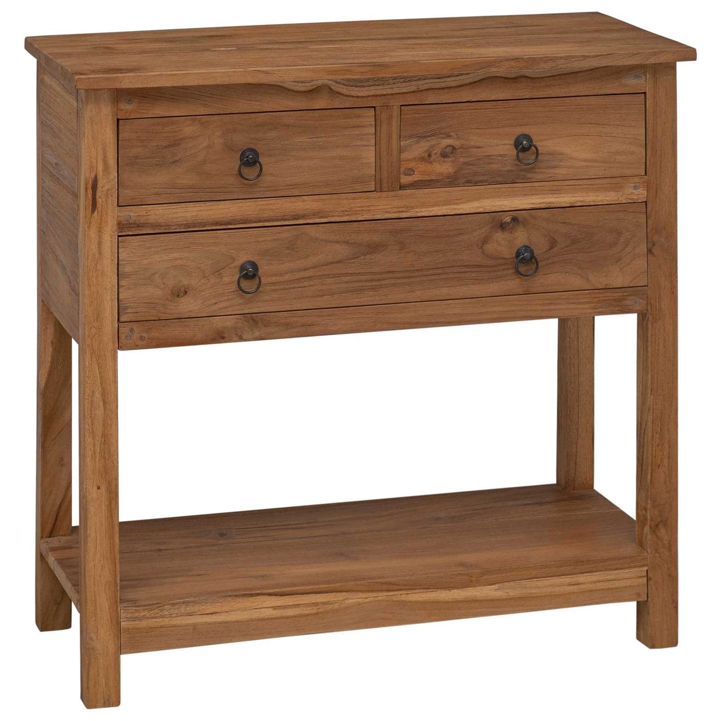 Dressoir Naturel 79 x 35 x 80 cm Massief Teakhout