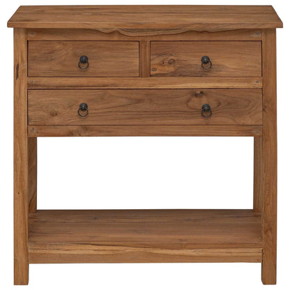 Dressoir Naturel 79 x 35 x 80 cm Massief Teakhout