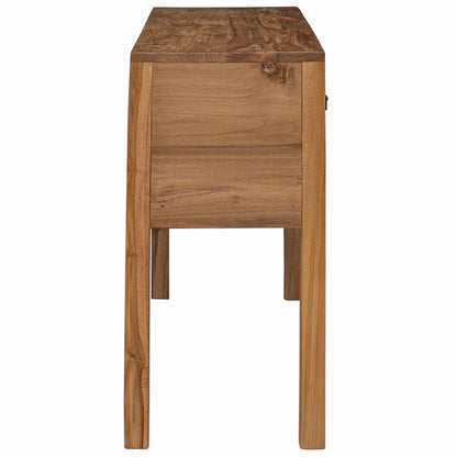 Dressoir Naturel 110 x 35 x 75,5 cm Massief Teakhout
