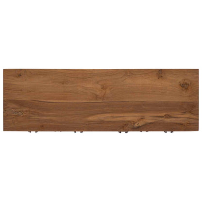 Dressoir Naturel 110 x 35 x 75,5 cm Massief Teakhout