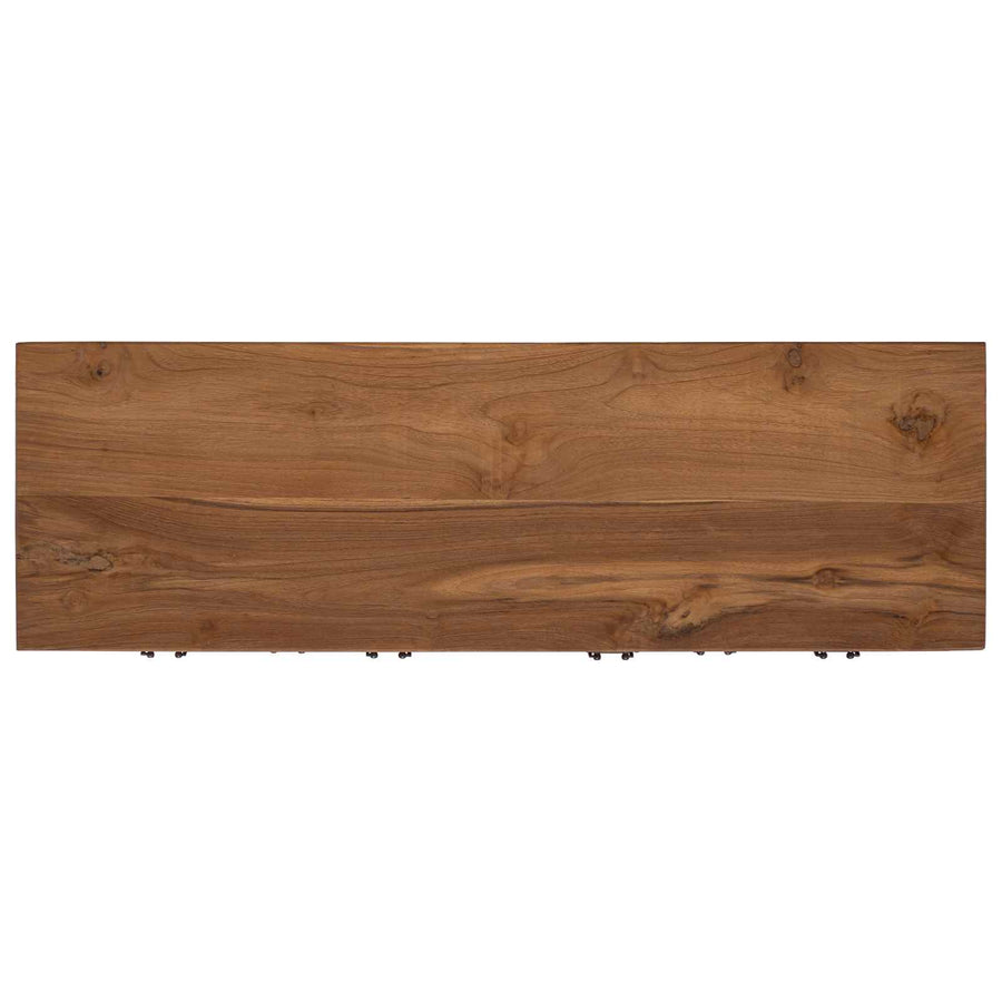 Dressoir Naturel 110 x 35 x 75,5 cm Massief Teakhout
