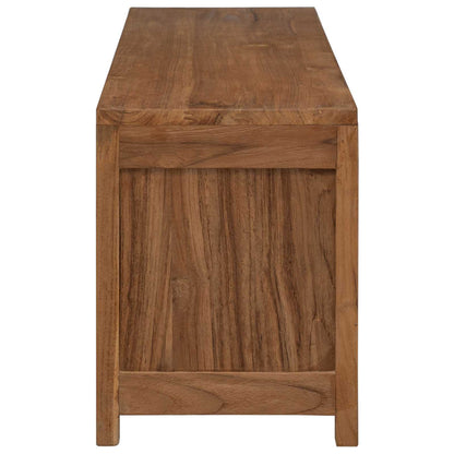 Tv-meubel 110 x 30 x 40 cm Naturel Massief Teakhout