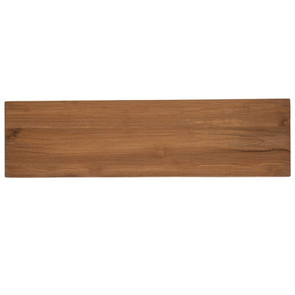 Tv-meubel 110 x 30 x 40 cm Naturel Massief Teakhout