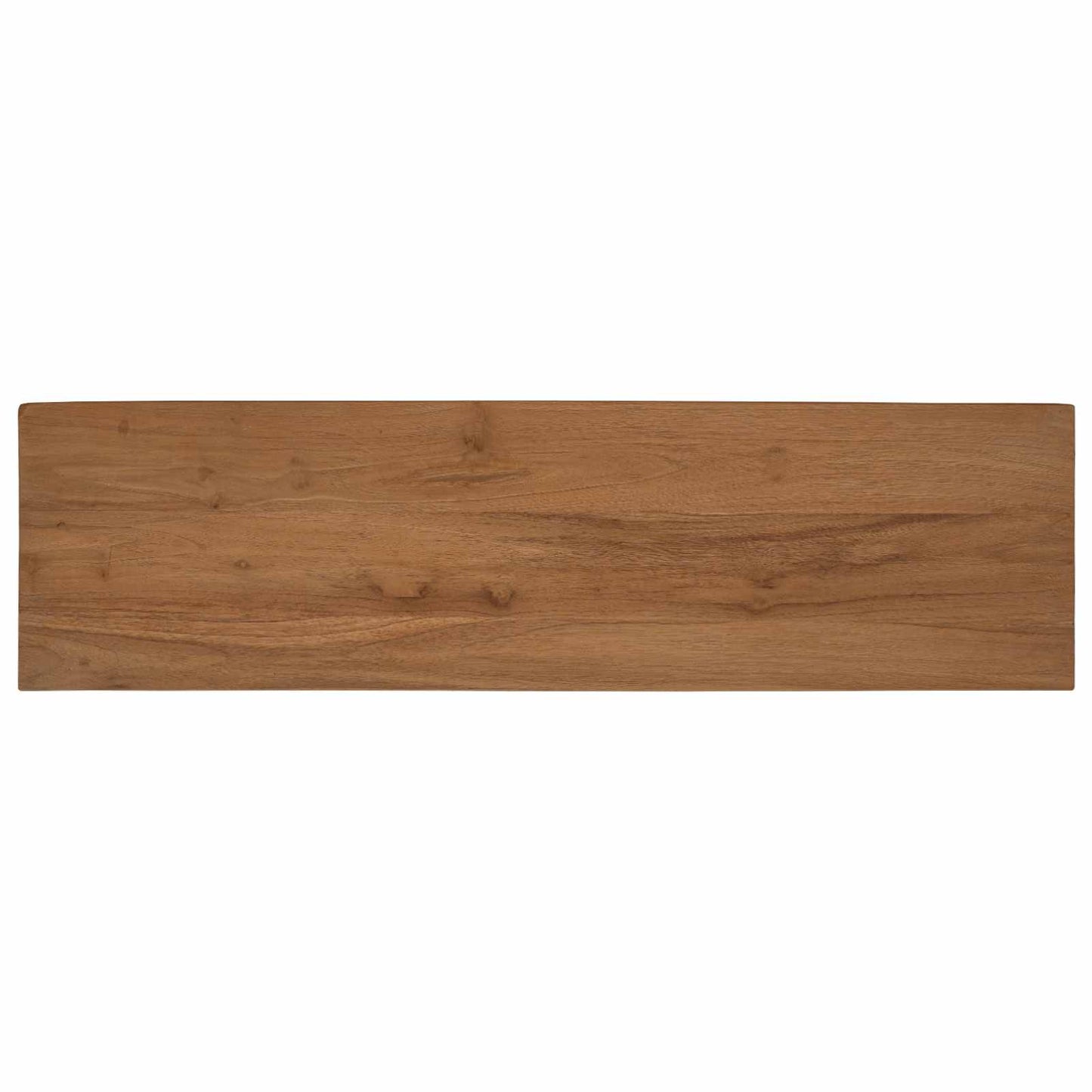 TV-kast 110 x 30 x 35 cm Naturel Massief Teakhout