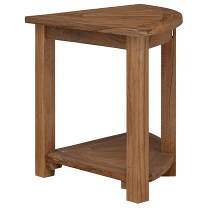 Badkamer Bijzettafel Naturel 45 x 45 x 46 cm Massief Teakhout