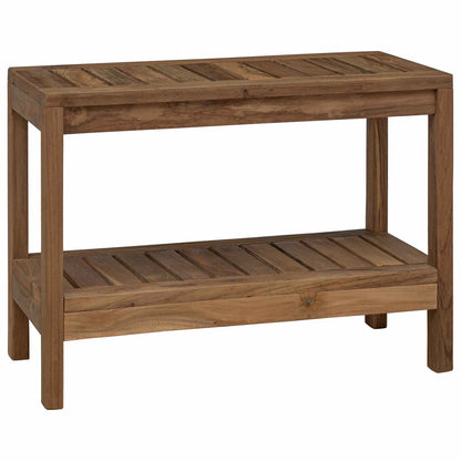 Badkamer Zijtafel Naturel 60 x 30 x 45 cm Massief Teakhout