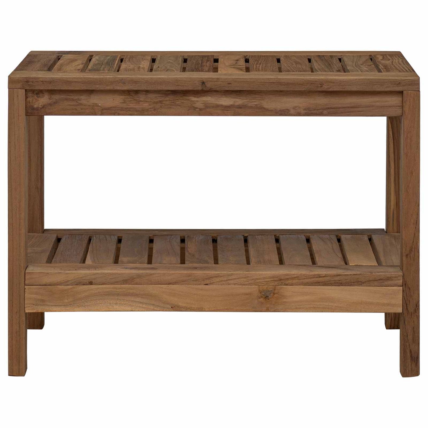 Badkamer Zijtafel Naturel 60 x 30 x 45 cm Massief Teakhout