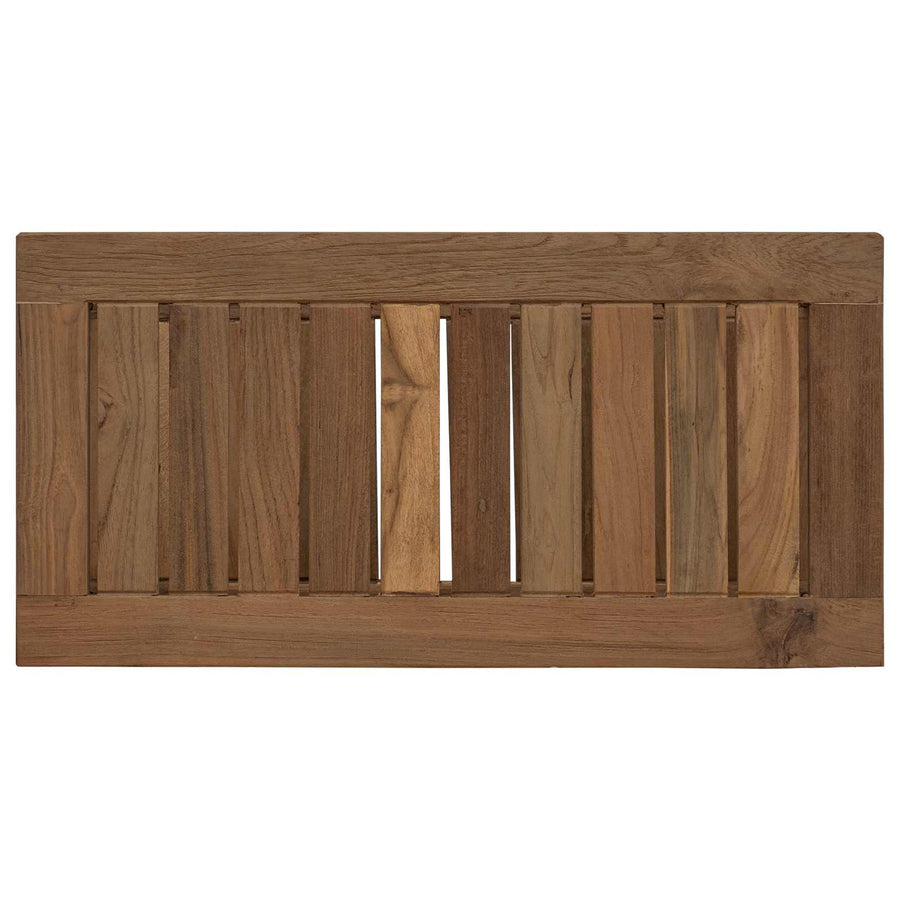 Badkamer Zijtafel Naturel 60 x 30 x 45 cm Massief Teakhout