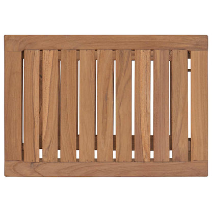 Badkamer Bijzettafel Naturel 50 x 35 x 45 cm Massief Teakhout